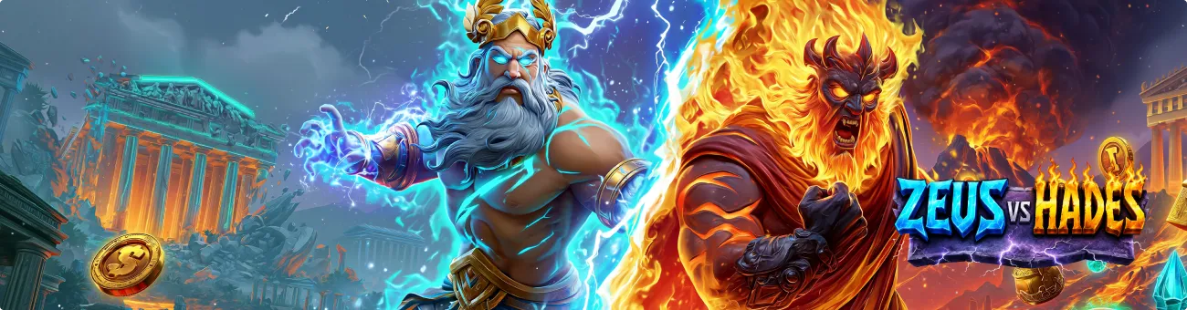 Zeus vs hades slot Banner 4